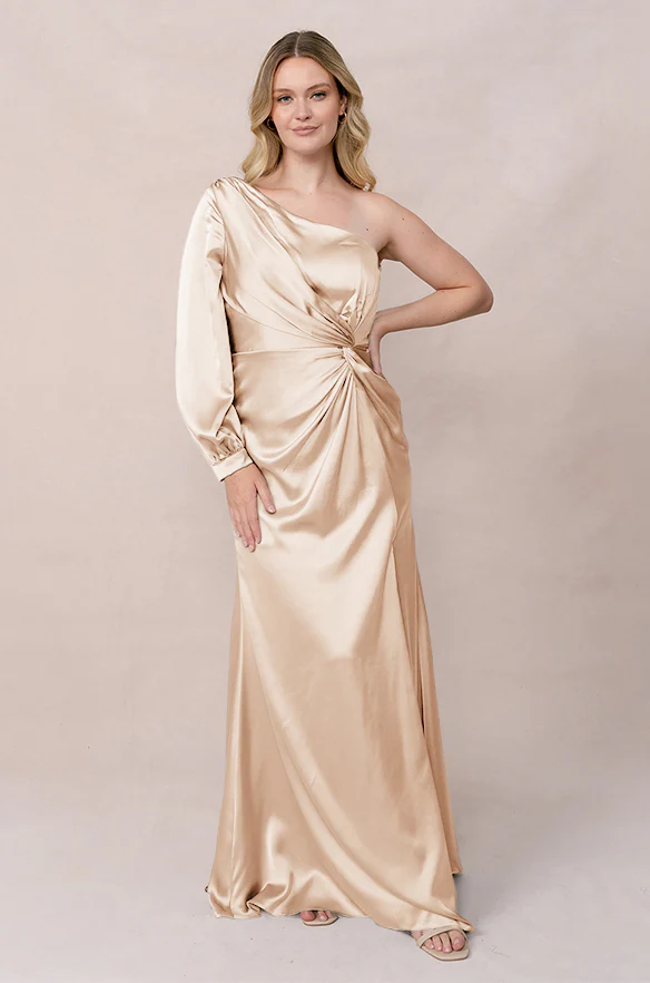 Aurora Satin Dress | Made To Order - Image 45