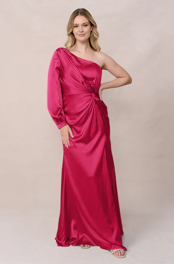 Aurora Satin Dress | Made To Order - Image 51