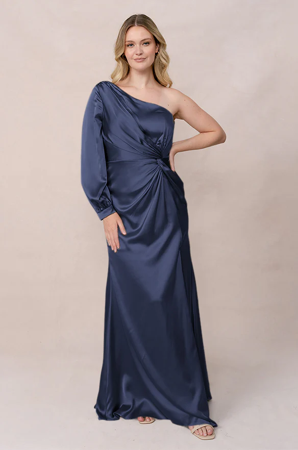 Aurora Satin Dress | Made To Order - Image 53