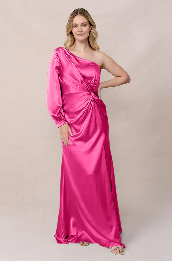 Aurora Satin Dress | Made To Order - Image 63