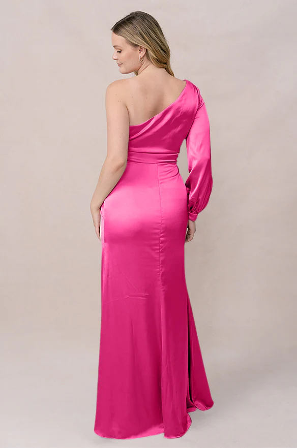 Aurora Satin Dress | Made To Order - Image 64