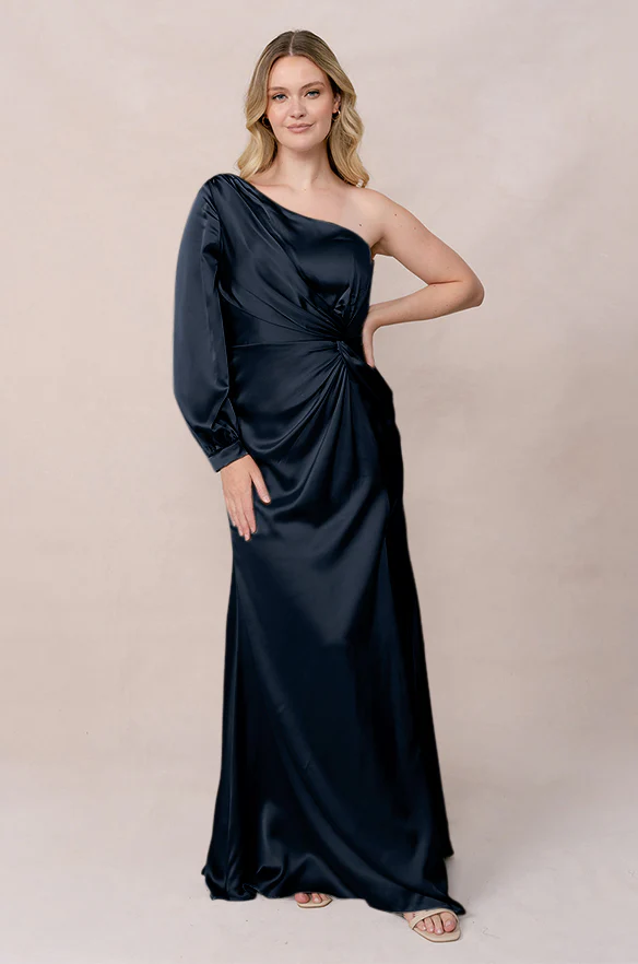 Aurora Satin Dress | Made To Order - Image 69