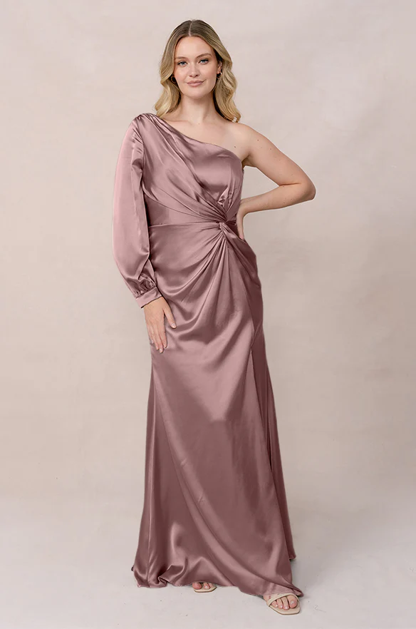 Aurora Satin Dress | Made To Order - Image 79