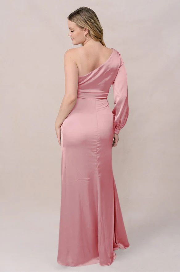 Aurora Satin Dress | Made To Order - Image 82