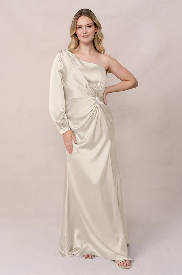 Aurora Satin Dress | Made To Order - Image 91