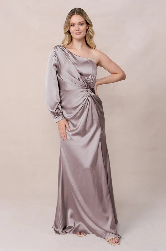 Aurora Satin Dress | Made To Order - Image 95