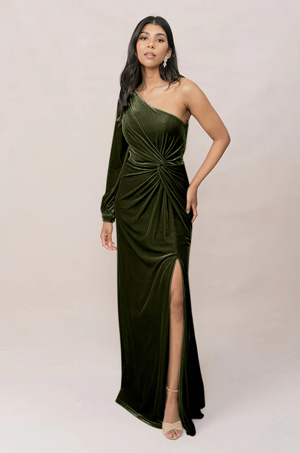 Aurora Velvet Dress | Made To Order - Image 35