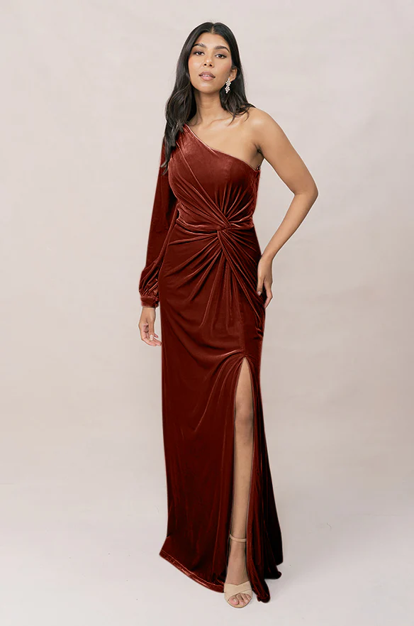 Aurora Velvet Dress | Made To Order - Image 49