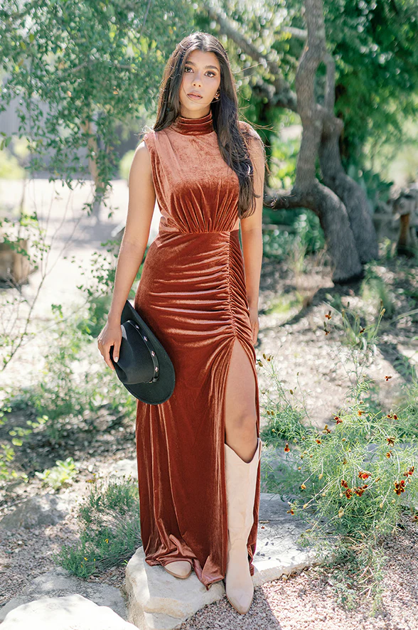 Beck Velvet Dress | Made To Order - Image 6