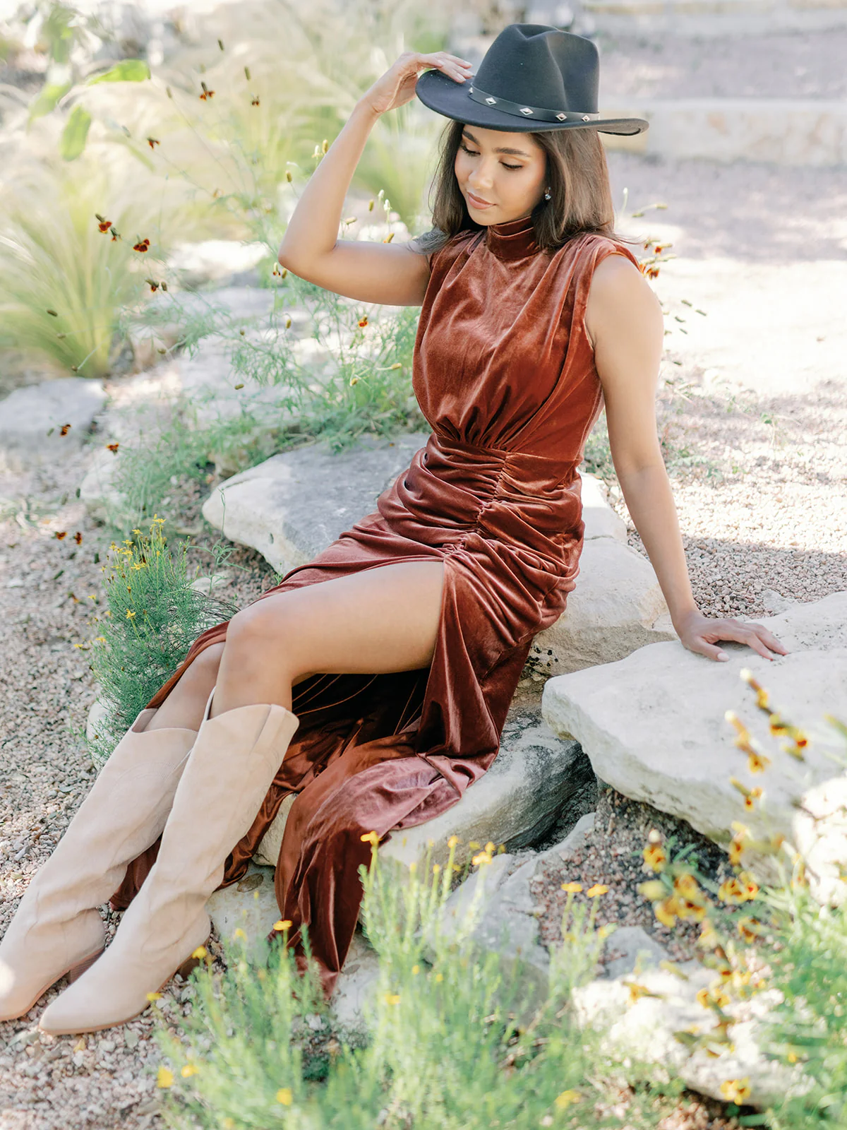 Beck Velvet Dress | Made To Order - Image 8