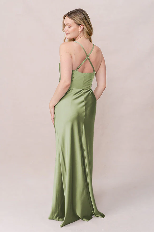 Billie Satin Dress | Made To Order - Image 153