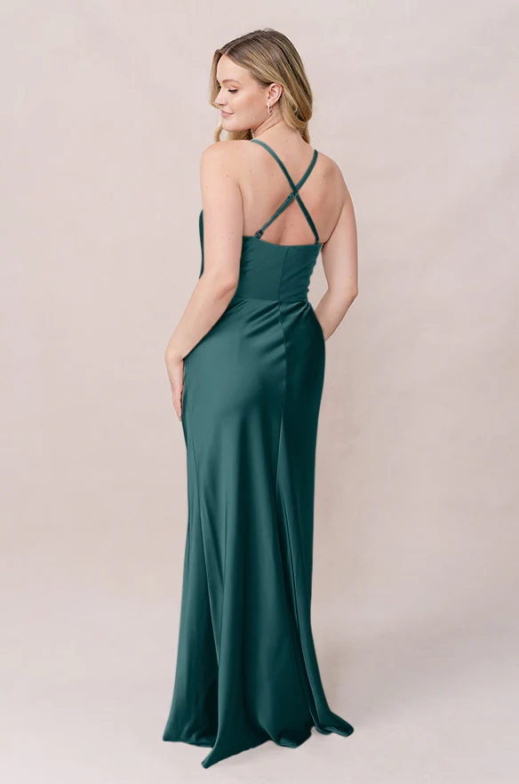 Billie Satin Dress | Made To Order - Image 24