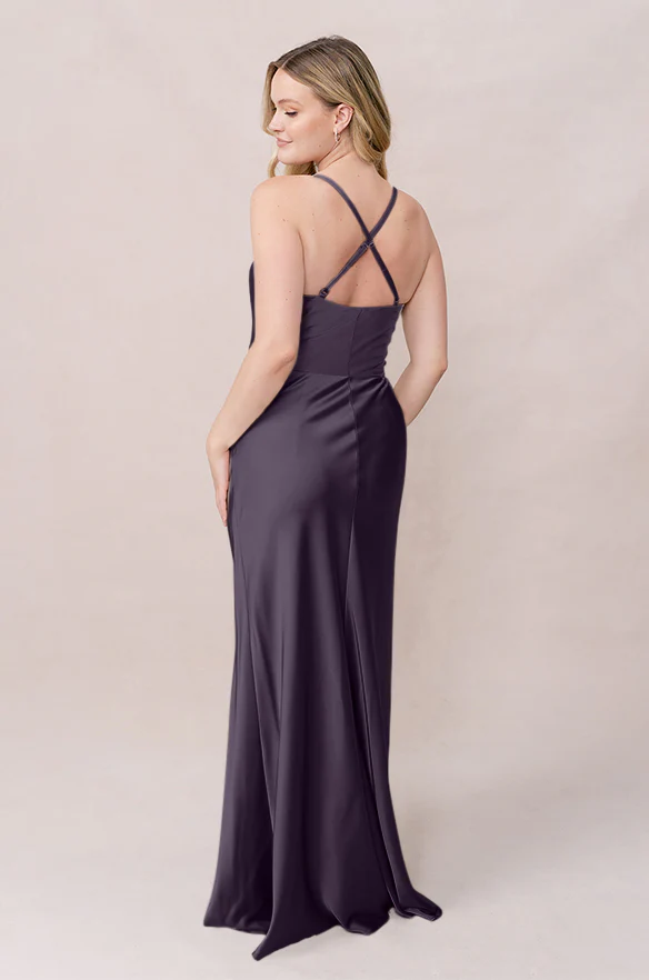 Billie Satin Dress | Made To Order - Image 34