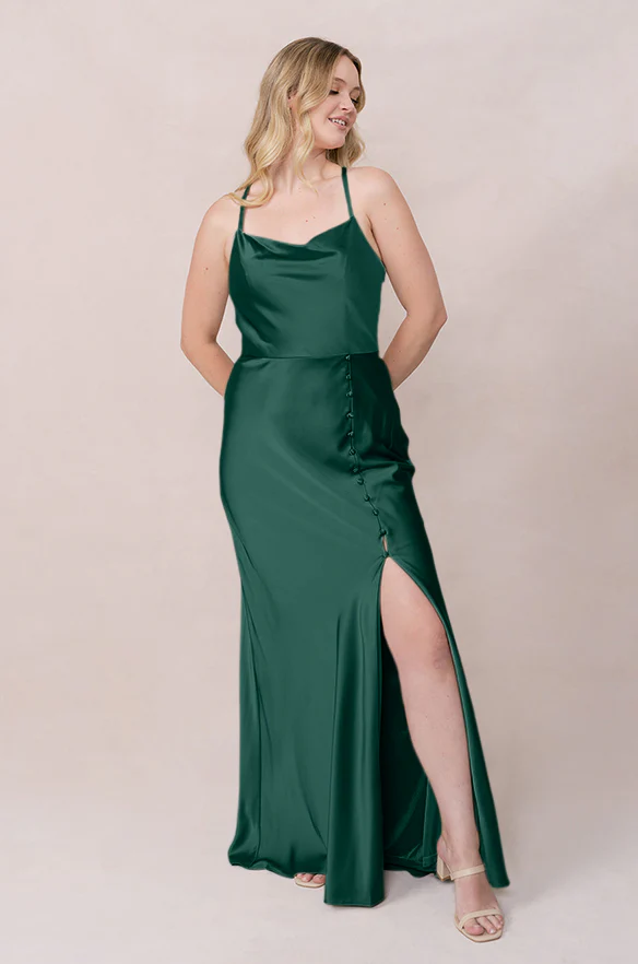 Billie Satin Dress | Made To Order - Image 35