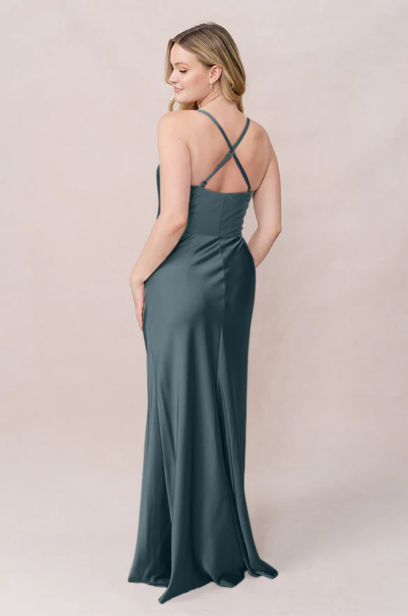 Billie Satin Dress | Made To Order - Image 38