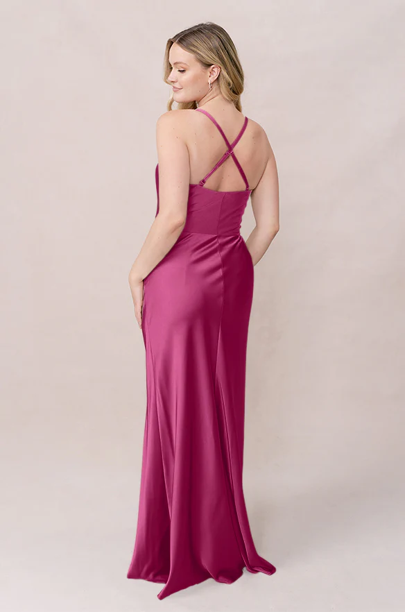 Billie Satin Dress | Made To Order - Image 42