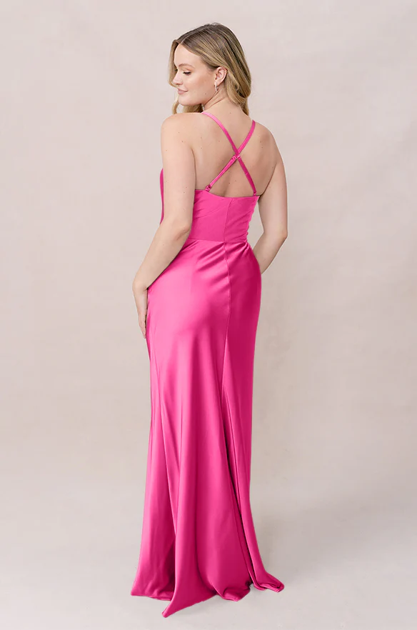 Billie Satin Dress | Made To Order - Image 62