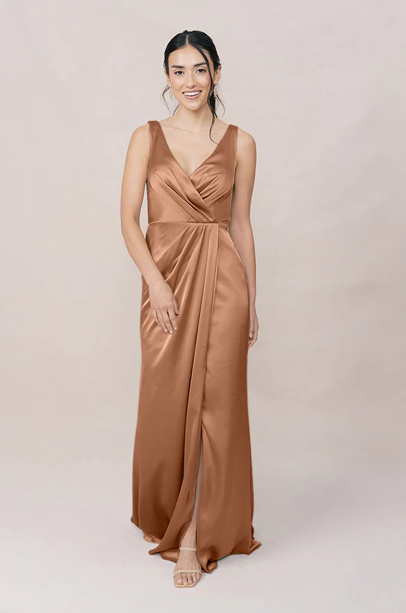 Blair Satin Dress | Made To Order - Image 104