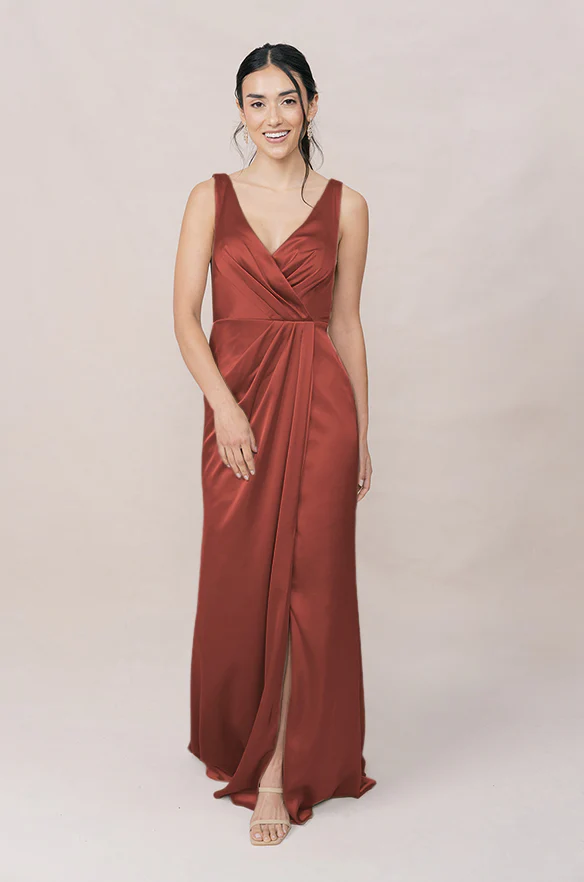 Blair Satin Dress | Made To Order - Image 24