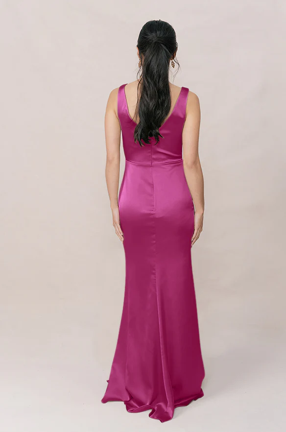 Blair Satin Dress | Made To Order - Image 45
