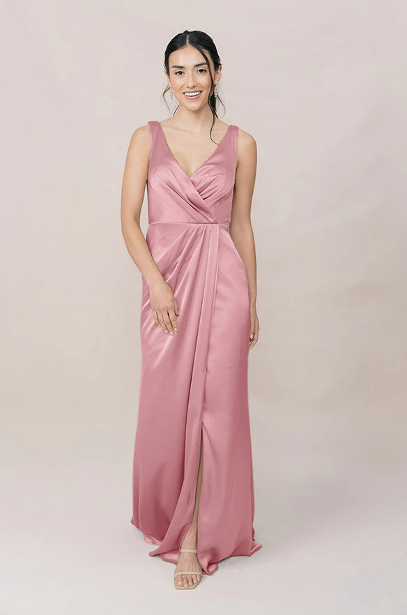 Blair Satin Dress | Made To Order - Image 86