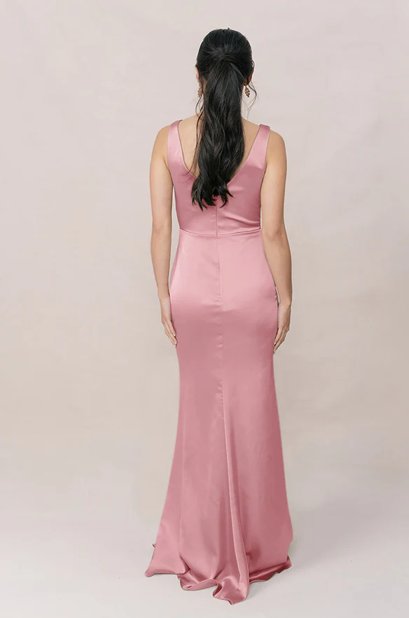 Blair Satin Dress | Made To Order - Image 87