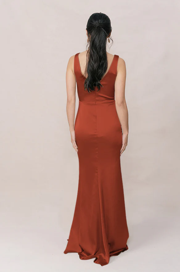Blair Satin Dress | Made To Order - Image 89