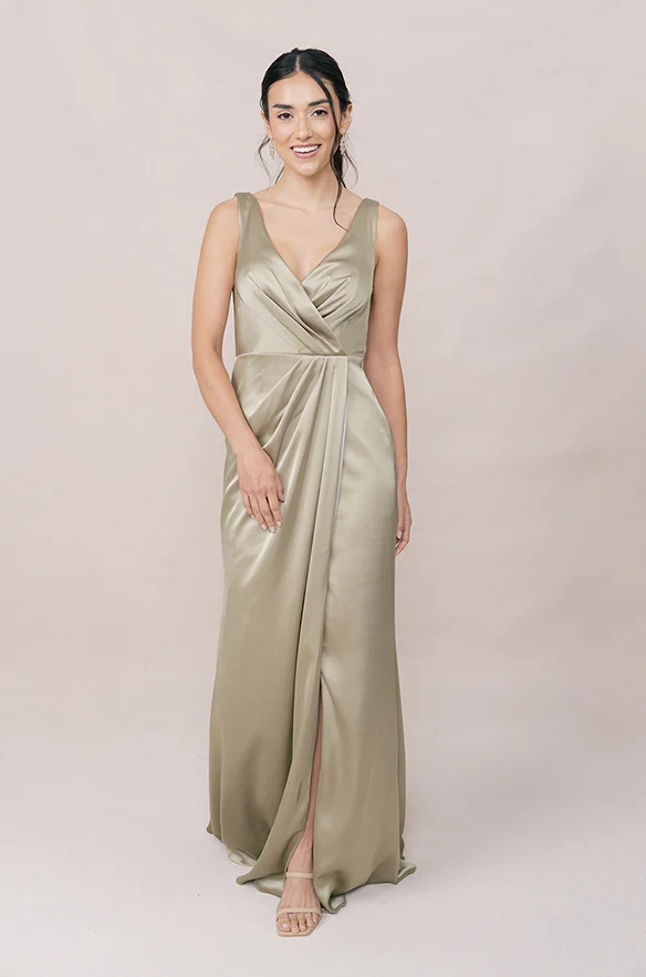 Blair Satin Dress | Made To Order - Image 92