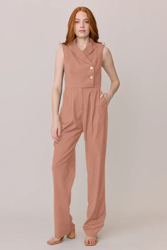 Blake Crepe Jumpsuit | Made To Order - Image 21