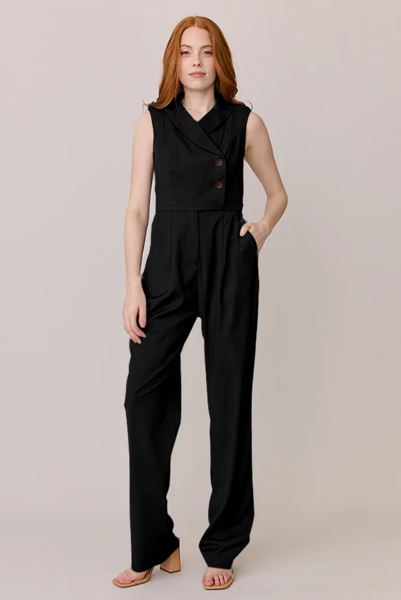 Blake Crepe Jumpsuit | Made To Order - Image 8
