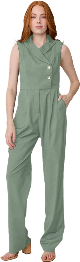 Blake Crepe Jumpsuit | Made To Order - Image 99