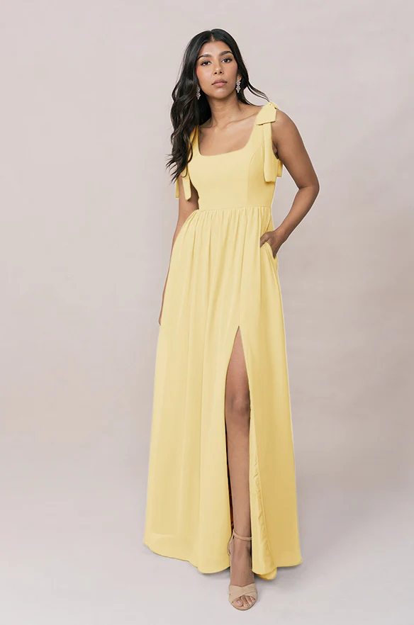 Bowie Chiffon Dress | Made To Order - Image 103