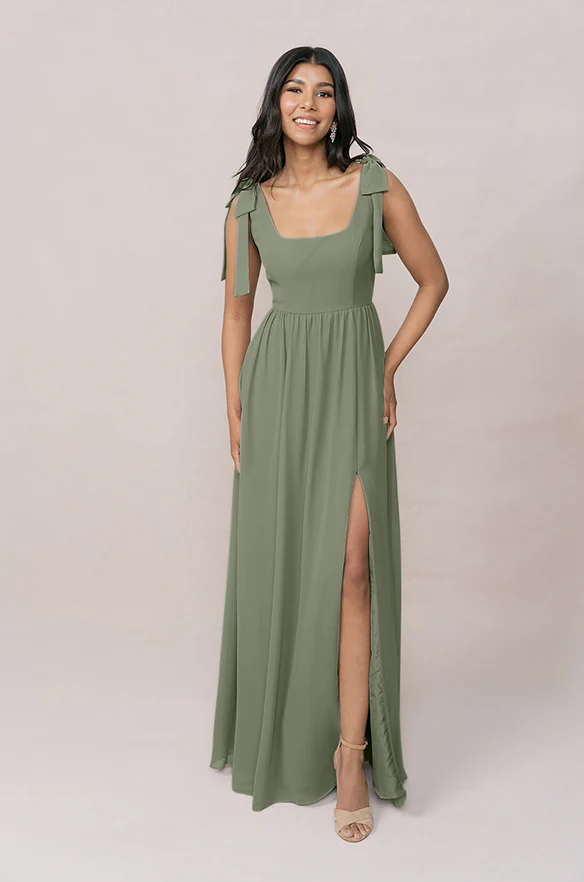 Bowie Chiffon Dress | Made To Order - Image 12