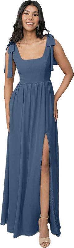Bowie Chiffon Dress | Made To Order - Image 122