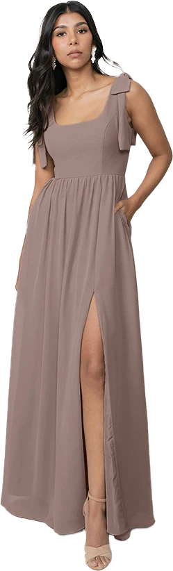 Bowie Chiffon Dress | Made To Order - Image 129