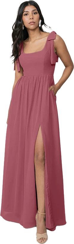 Bowie Chiffon Dress | Made To Order - Image 143