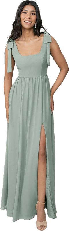 Bowie Chiffon Dress | Made To Order - Image 146