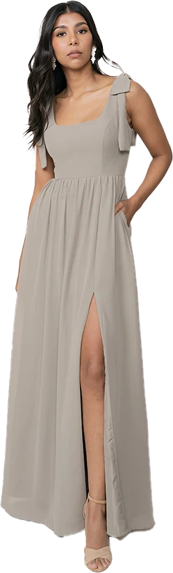 Bowie Chiffon Dress | Made To Order - Image 148