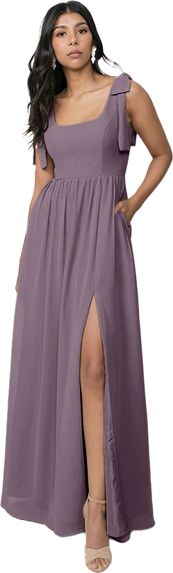 Bowie Chiffon Dress | Made To Order - Image 151