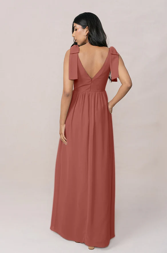 Bowie Chiffon Dress | Made To Order - Image 32