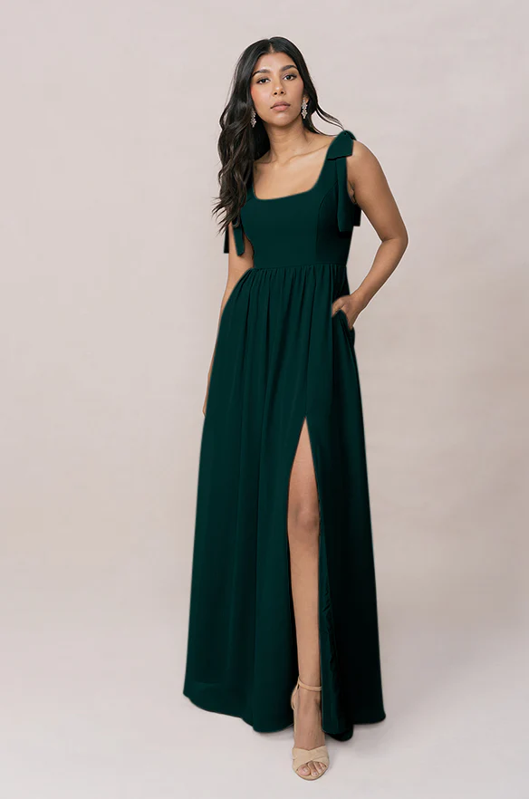 Bowie Chiffon Dress | Made To Order - Image 33