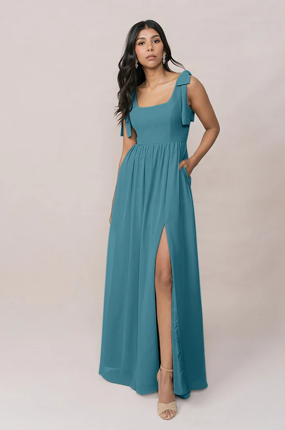 Bowie Chiffon Dress | Made To Order - Image 37