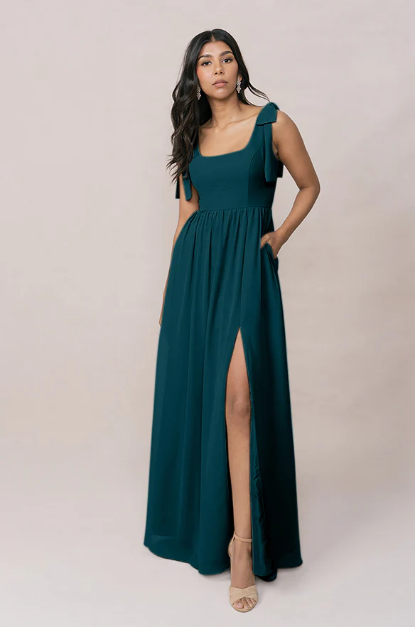 Bowie Chiffon Dress | Made To Order - Image 55