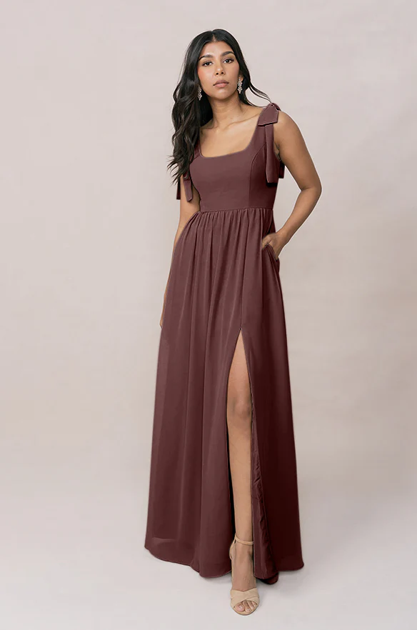 Bowie Chiffon Dress | Made To Order - Image 61