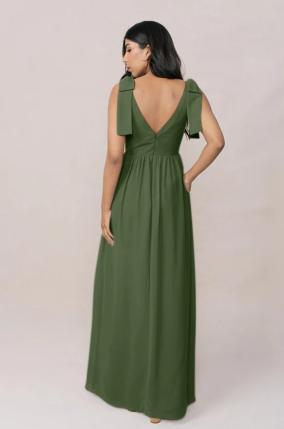 Bowie Chiffon Dress | Made To Order - Image 70