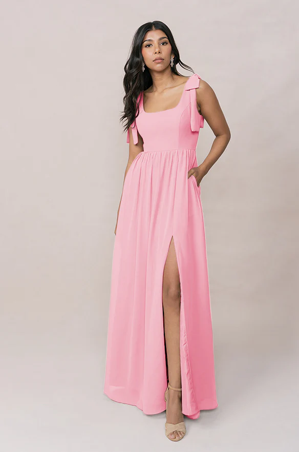 Bowie Chiffon Dress | Made To Order - Image 83