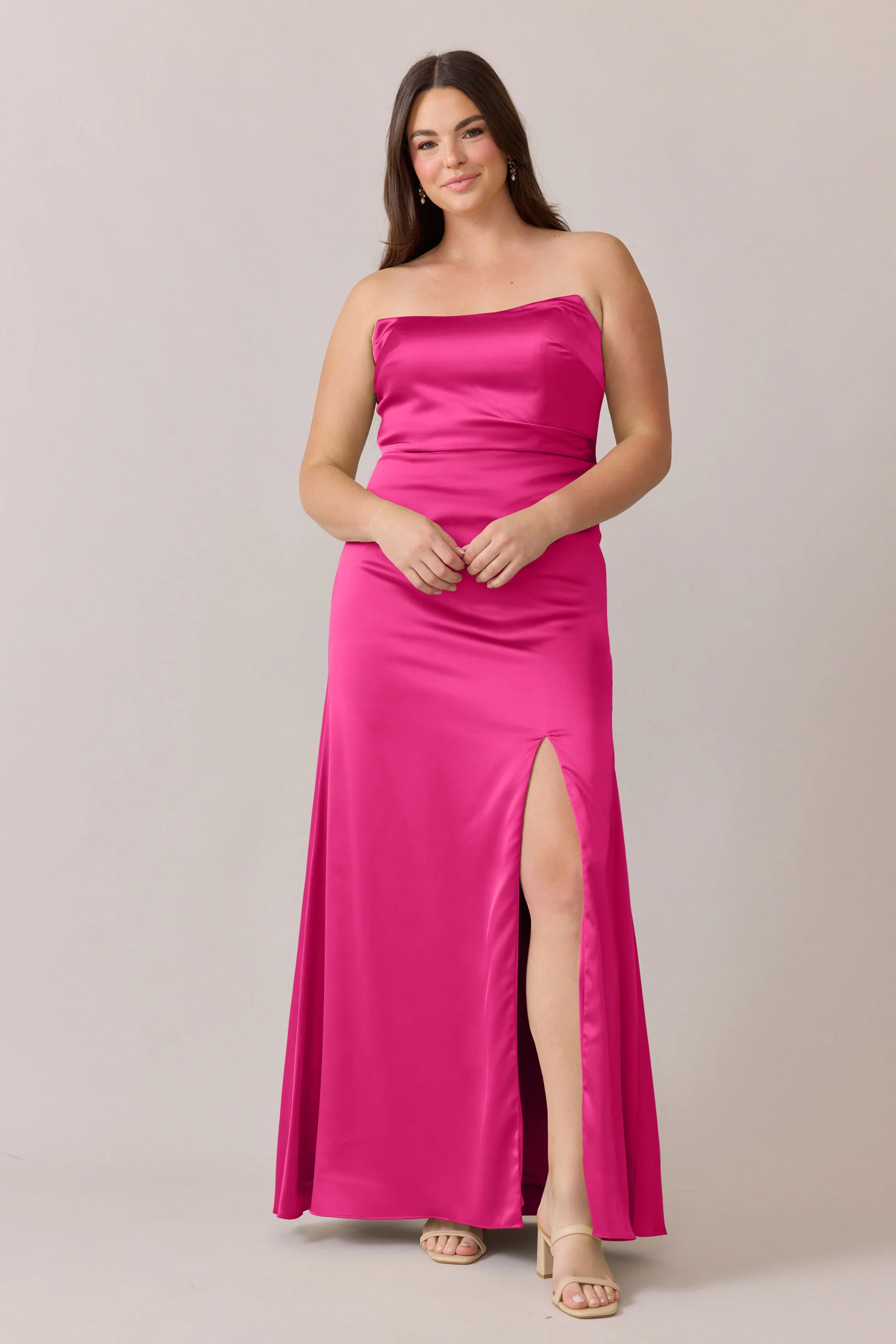 Briar Satin Dress | Made To Order - Image 100