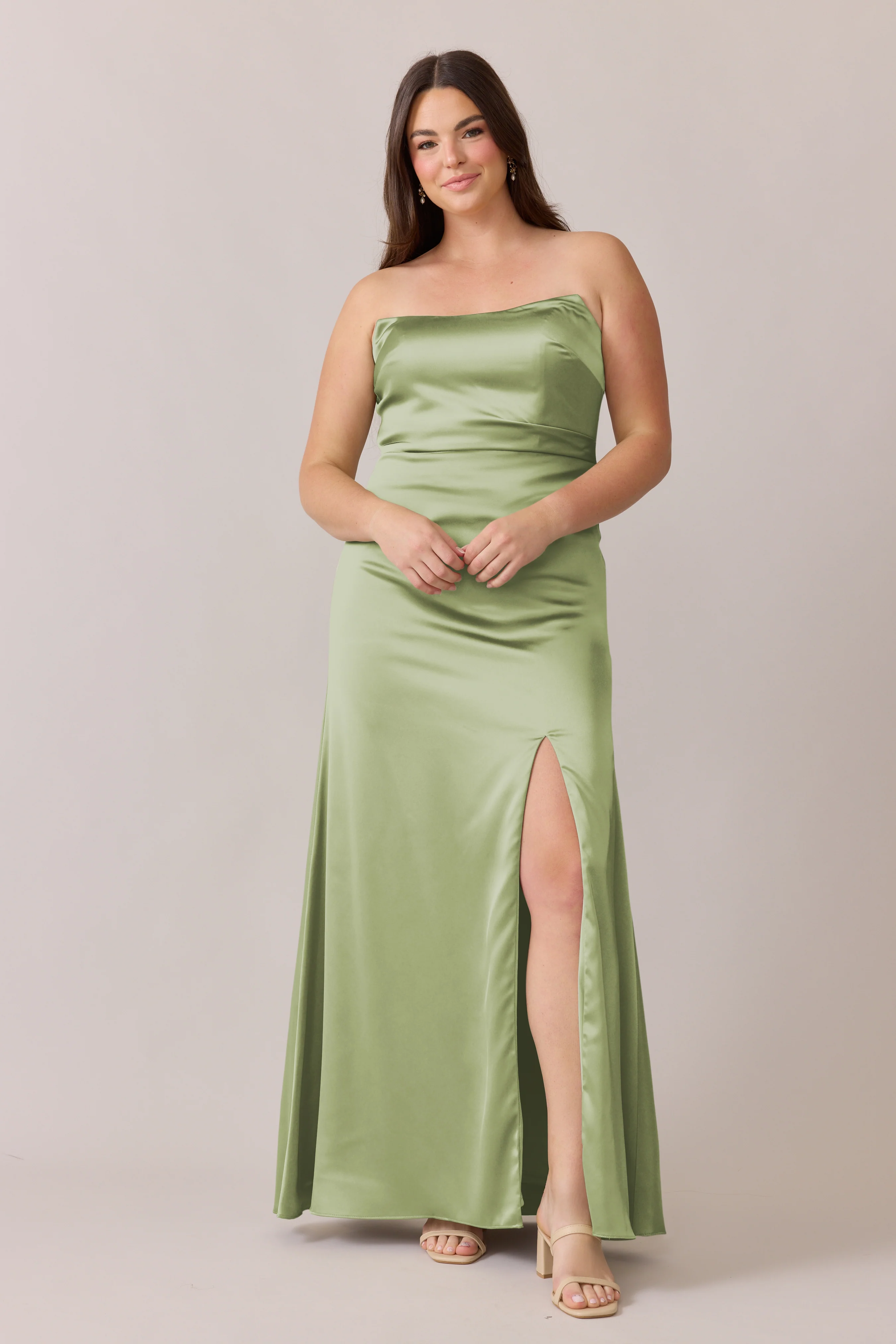 Briar Satin Dress | Made To Order - Image 162
