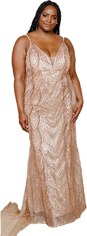 Camilla Geo Sequin Dress | Made To Order - Image 13