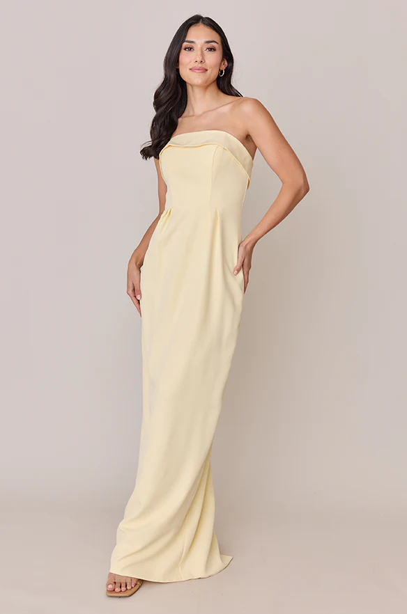 Caroline Crepe Dress | Made To Order